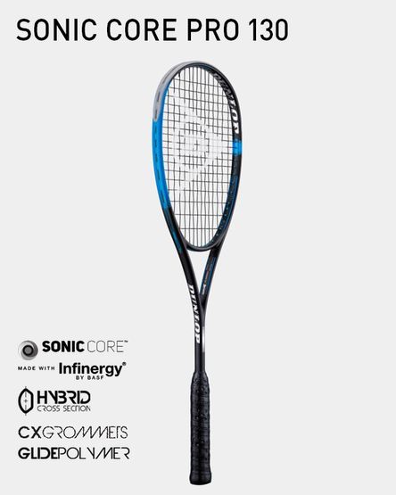 Squashová raketa Dunlop SONIC CORE PRO 130